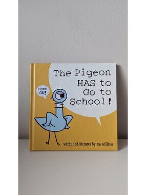 The Pigeon Has to do to School Hardcover book
